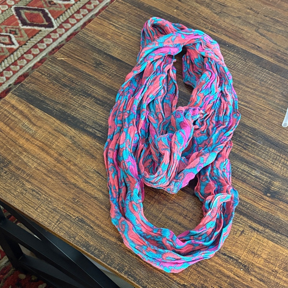 Lilly Pulitzer seahorse scarf